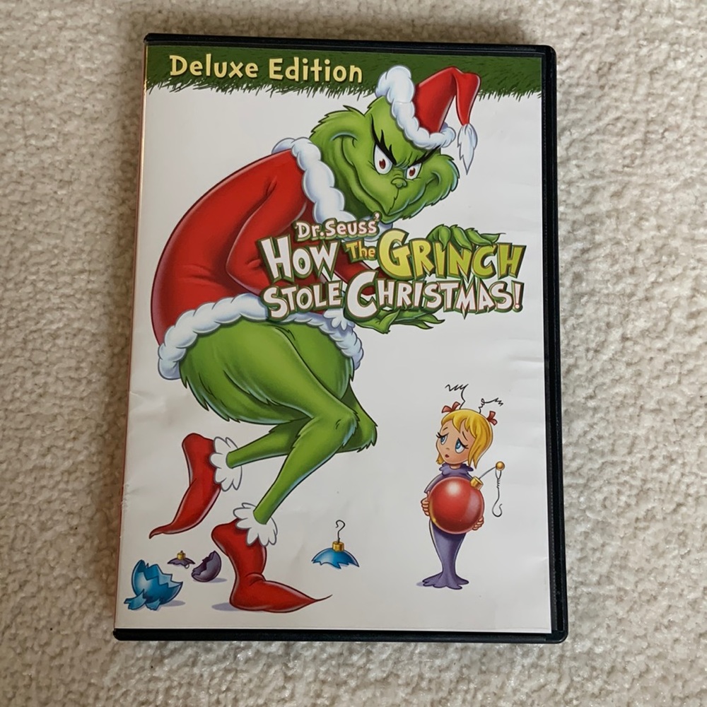 Dr Seuss’ How the Grinch Stole Christmas Deluxe Edition DVD